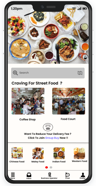 Sedap App Landing Page